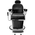 thumbnail image 3 of Sillon Barberia Silla Estetica  Premium Respaldo Reclinable Neumatica Giro 360°, 3 of 8