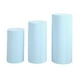 thumbnail image 1 of 3x cubiertas de pedestal de postre cilíndricas Cubiertas de soporte de pedestal cilíndrico Pedestal cilíndrico azul claro, 1 of 9