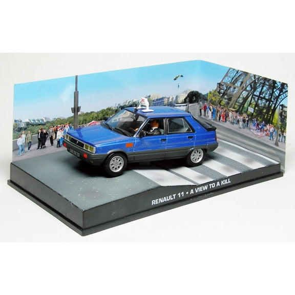 JAMES BOND 007 - 1/43 RENAULT Full TAXI - A VIEW TO A KILL