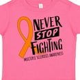 thumbnail image 4 of Inktastic Never Stop Fighting Multiple Sclerosis Awareness Boys or Girls Toddler T-Shirt, 4 of 5