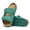 Digital Green, variant on Uji - Sporty Comfort in Nubuck and Suede Leather, Individually Adjustable Fasteners, and Anatomically Shaped Cork-Latex Footbed Multiple Colors & Sizes