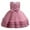 Hot Pink, variant on Flower Girl's Ruffles Sequins Dress,Kids Vintage Wedding Party Dresses Holiday Child Formal Pageant Gowns Child Flower Dress 110