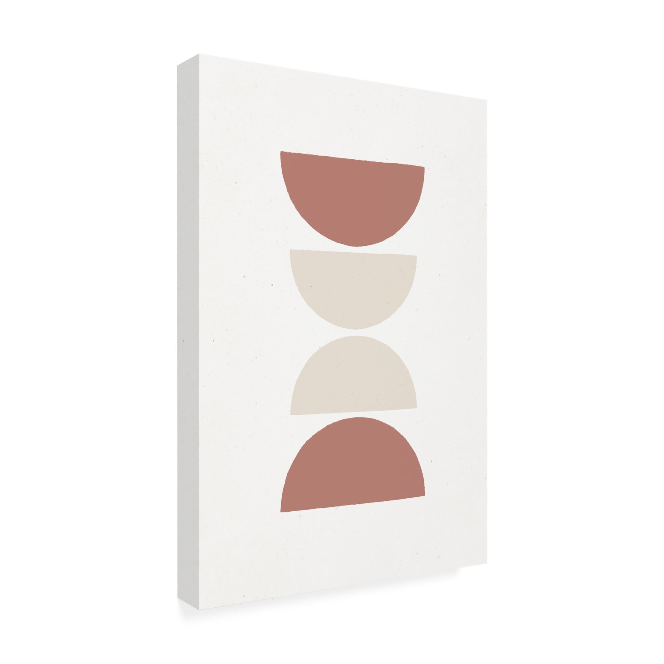Trademark Fine Art uplusmestudio Rust And Sand Lungo Canvas Wall Art