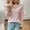 Pink, variant on FAHXNVB Womens Long Sleeve Tops Color Block Round Neck Soft Knitting Sweaters Casula Loose Fit Tunic Blouses Shirts for Fall Winter
