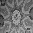 thumbnail image 1 of Ahgly Company Machine Washable Indoor Square Transitional Gunmetal Gray Area Rugs, 5' Square, 1 of 7