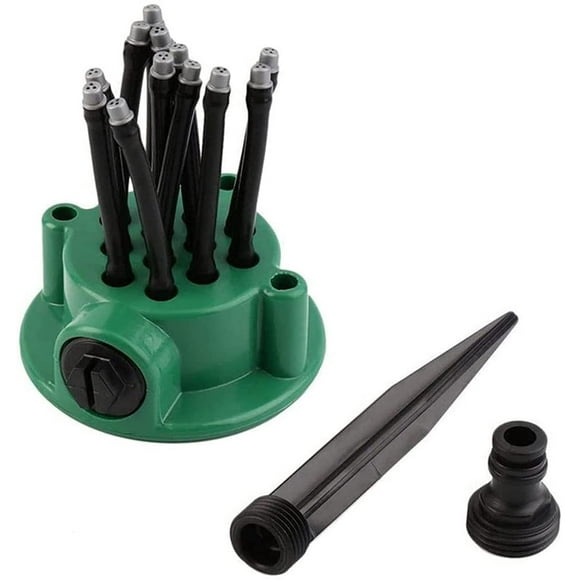 Garden Sprinkler 360 Degree Multi Head Adjustable Garden Irrigation Tool