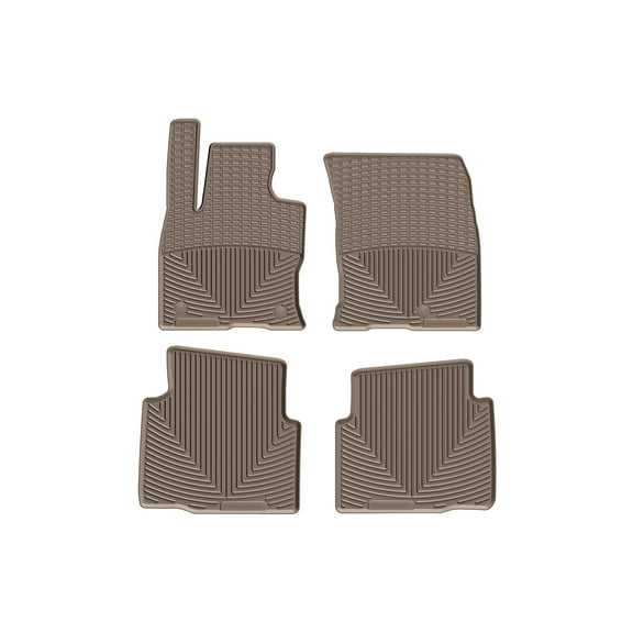 WeatherTech All-Weather Floor Mats compatible with 2020-2026 Ford Escape - 1st & 2nd Row, Tan