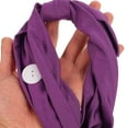 thumbnail image 3 of OATIPHO Workout Headband Headband for Running Women Hair Management Cloth Purple 1Pack, 3 of 7