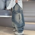 thumbnail image 5 of QUOTAY Boys Jeans for Kids Comfortable Casual Denim Boys Pants Elastic Waist Long Trousers for School Daily Wear Autumn Winter 03_Blue,4-5 Years, 5 of 9
