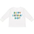 thumbnail image 3 of Inktastic Happy Birthday Dad Boys or Girls Long Sleeve Toddler T-Shirt, 3 of 5