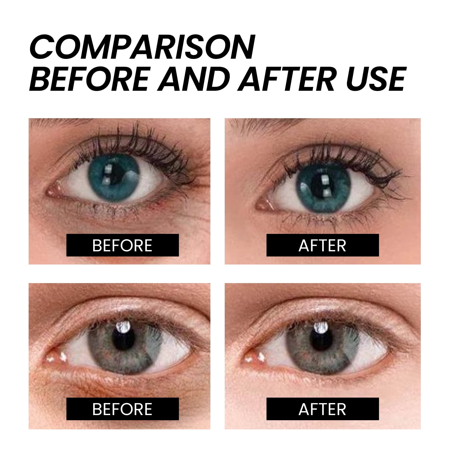 Alvantor Temporary Tightener Eye Cream, Instant Reduces Under-Eye Bags, Dark Circles & Puffiness, Anti Aging Fine Lines, 1fl.oz