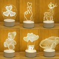 thumbnail image 3 of Venta al por mayor, iluminación de regalo personalizada, lámpara de noche, luz, regalos de Navidad para niños y familias, 3 of 4