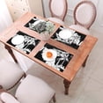 thumbnail image 6 of XMXY Woven Placemats Set of 6 PCS, Black Hole Sun Table Mats Washable Heat Resistant Placemats, 6 of 6