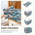 thumbnail image 4 of Storage Box With Lid 16.5x12.6x11.8In Foldable Stacked Household Storage Box Cartoon Blue Cloud, 4 of 7