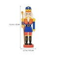 thumbnail image 2 of LABSERRON Nutcracker Ornaments 36Pcs Wood Miniature Nutcrackers for Festive Atmosphere Enhancement Christmas Decorations, 2 of 8
