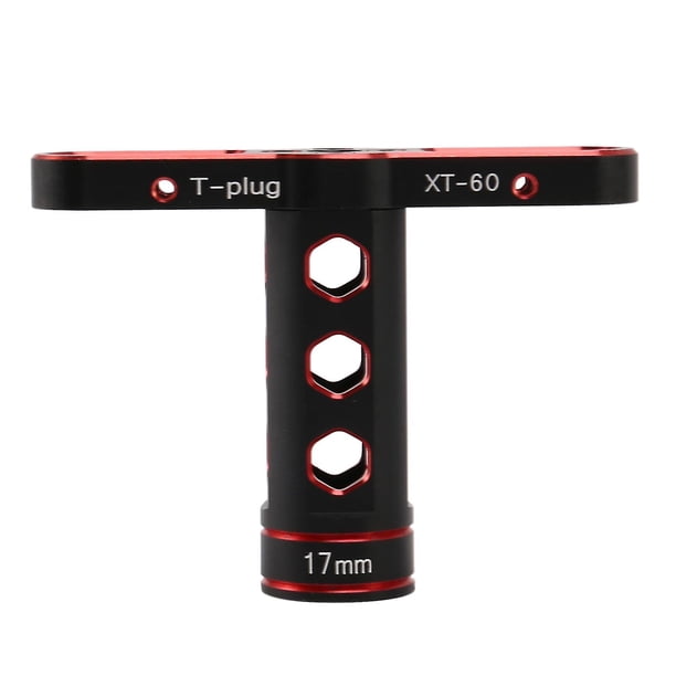 Herramienta de llave de manga de tuercas hexagonales de rueda de 17mm Compatible con 1/8 todoterreno Rc Car Monster Truck Traxxas Summit e-arrm