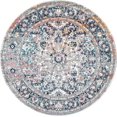 thumbnail image 3 of nuLOOM Drina Distressed Machine Washable Area Rug, 5' x 8', Blue, 3 of 8