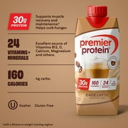Premier Protein Shake ، Café Latte ، 30g Protein ، 11 Fl Oz ، 12 Ct