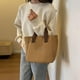 thumbnail image 3 of Bolso grande de lona para mujer: elegante, informal y versátil, perfecto para mamás, oficinistas y estudiantes., 3 of 5