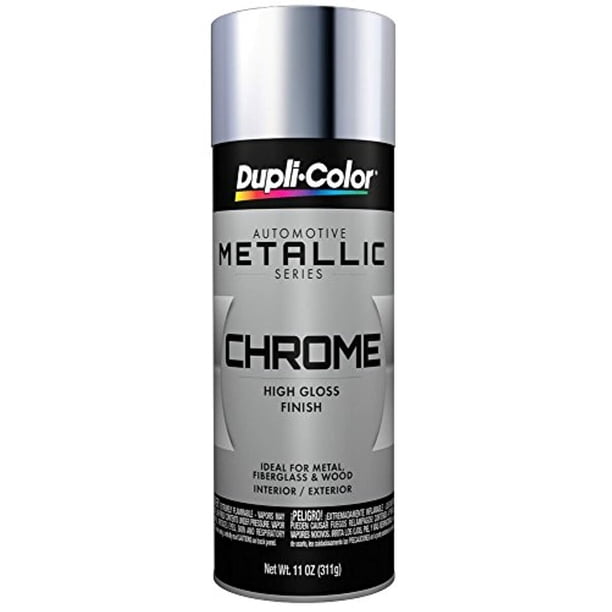 Dupli Color Automotive Metallic Chrome Spray Paint, 11 oz