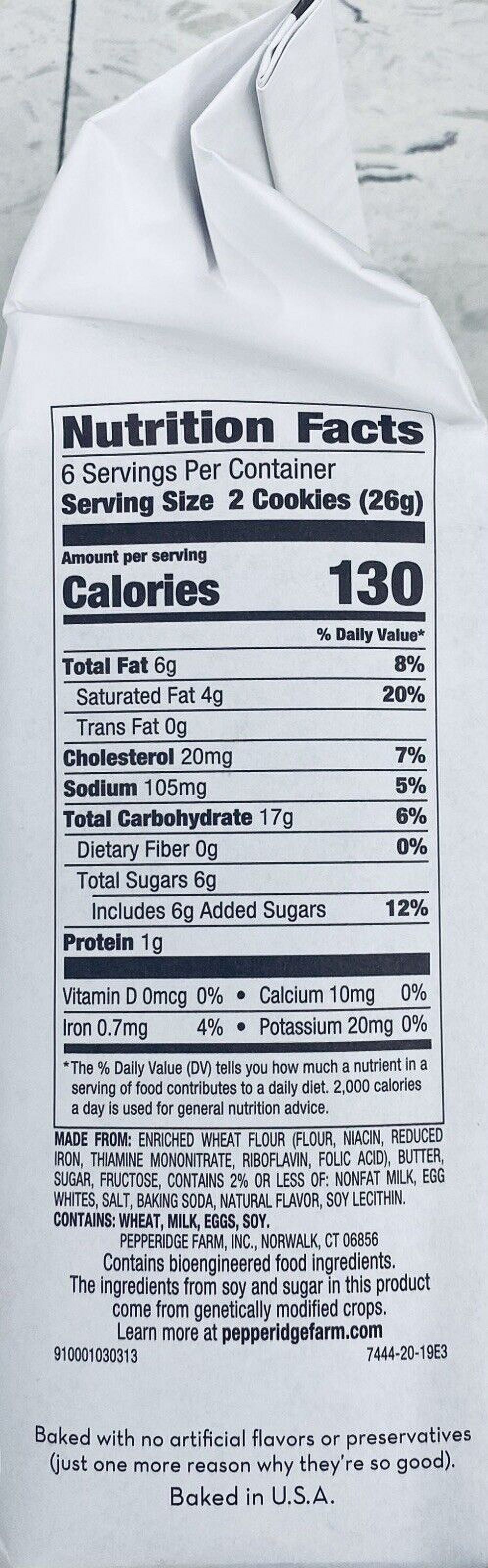 5x Pepperidge Farm DUBLIN SHORTBREAD Buttery Cookies 5.5 oz Bag - 5 PACK