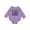 Lavender, variant on Pretty Eyes and Chubby Thighs Baby Fleece Bodysuit