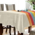 thumbnail image 4 of Yayeee Tablecloths for Rectangular Tables 54 x 54 inch Party Table Cover, Colorful Plane, 4 of 6