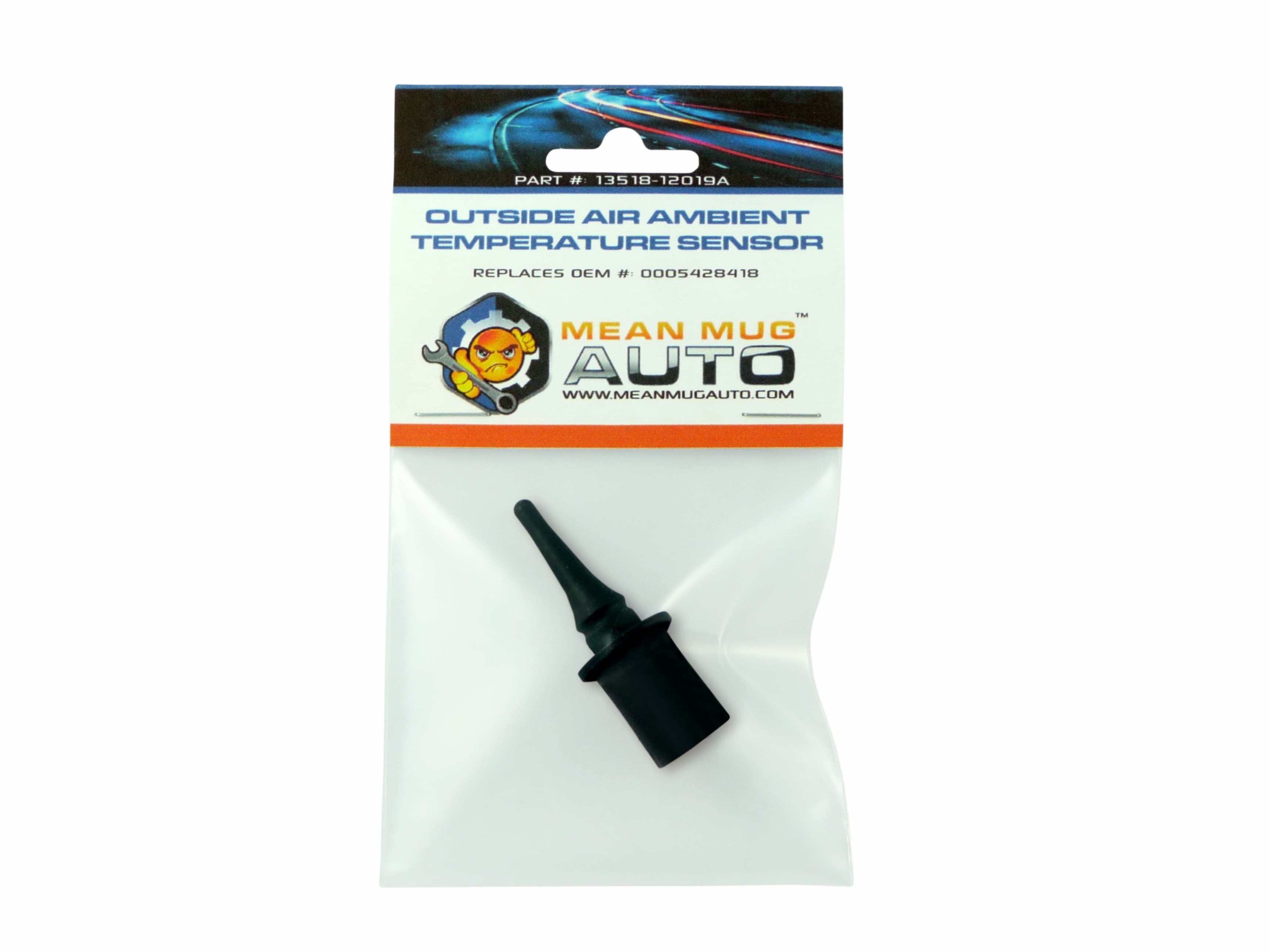 Mean Mug Auto 13518-12019A Outside Air Ambient Temperature Sensor Mercedes-Benz Replaces OEM # For 0005428418 