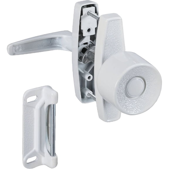 National Hardware Universal KNOB Latch WHT