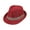 Red, variant on Baby Straw Hat Kids Floppy Straw Fedora Panama Hat Summer Short Brim Beach Sun-Hat for Baby Boys Girls Fedora Hats for Kids Red One Size