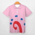thumbnail image 3 of Gary The Snail Loose Pocket Men Zipper T-shirt Summer Casual Short Sleeve T-shirt Top, 3 of 7