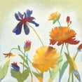 thumbnail image 2 of Meagher, Megan 26x26 Black Ornate Wood Framed with Double Matting Museum Art Print Titled - Chelsea Floral II, 2 of 4
