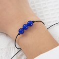 thumbnail image 2 of Pulsera hecha a mano, cuerda de nailon creativa, cuentas de cristal, pulsera de buen amigo, 2 of 5
