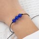 thumbnail image 2 of Pulsera hecha a mano, cuerda de nailon creativa, cuentas de cristal, pulsera de buen amigo, 2 of 5