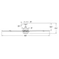 thumbnail image 4 of Hinkley Lighting - Turbine - 9 Blade Ceiling Fan with Light Kit In Modern and, 4 of 20