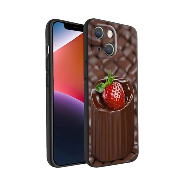 Compatible with iPhone 14 Phone Case, Chocolate-6 Case Silicone Protective for Teen Girl Boy Case for iPhone 14