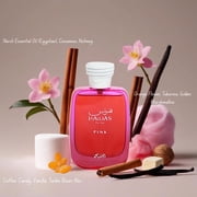 Hawas Pink for Her Eau de Parfum Spray 100ml (3.4 oz) by Rasasi (Pack of 3)