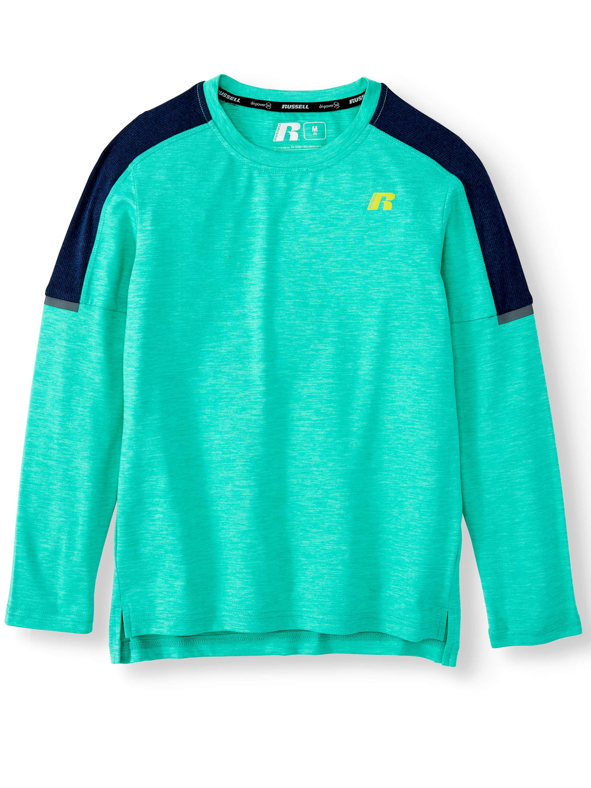 russell long sleeve dri fit shirts walmart
