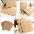 thumbnail image 3 of 25Pcs Kraft CD Bags Household CD Covers Multi-function CD Envelopes Sealing CD Pockets, 3 of 8
