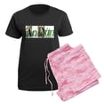 thumbnail image 5 of CafePress - Down Dragon (Gaelic) Pajamas - Women's Short Sleeve Print T-Shirt and Pants Dark Cotton Pajama Set, 5 of 7