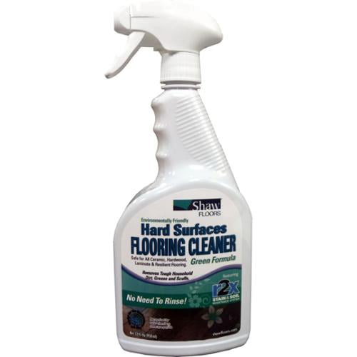 Shaw R2X 32oz Green Formula Hard Surface Floor Cleaner Spray Bottle