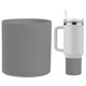 thumbnail image 1 of Funda de Botella de Agua de Silicona [1PCS] - Funda Protectora Antideslizante para Proteger Botellas de Agua de Rasguños - [Verde Claro - 3.2 IN], 1 of 7