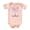 Peach Bodysuit, variant on Easter Bunny Ears & Boots Baby Bodysuit for Girls Pink Spring Western One-Piece Peach Bodysuit 24 Months