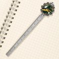 thumbnail image 3 of Crocodile Silver Lace-Edged Bookmark: Reading Accessory for Book Lovers, 3 of 5