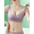 thumbnail image 2 of Women Bra Thin Padded No Underwire Soft Plus Size Bras, 2 of 8