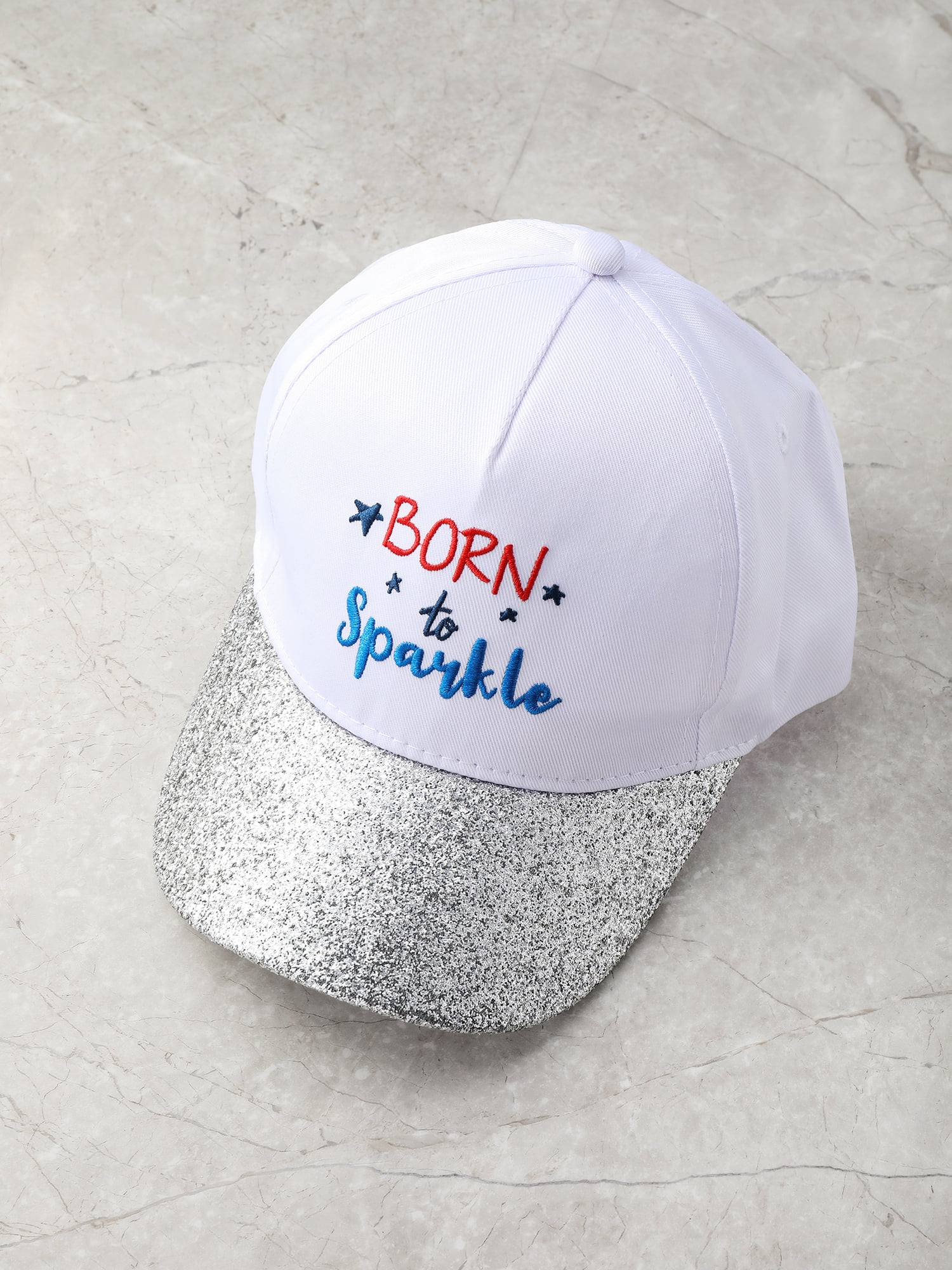 Way to Celebrate Americana "Born to Sparkle" Baseball Cap, Kids Size, 1 Piece