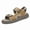 Apricot, variant on Men's Casual Sport Sandals, Breathable Khaki Adjustable Summer Shoes
