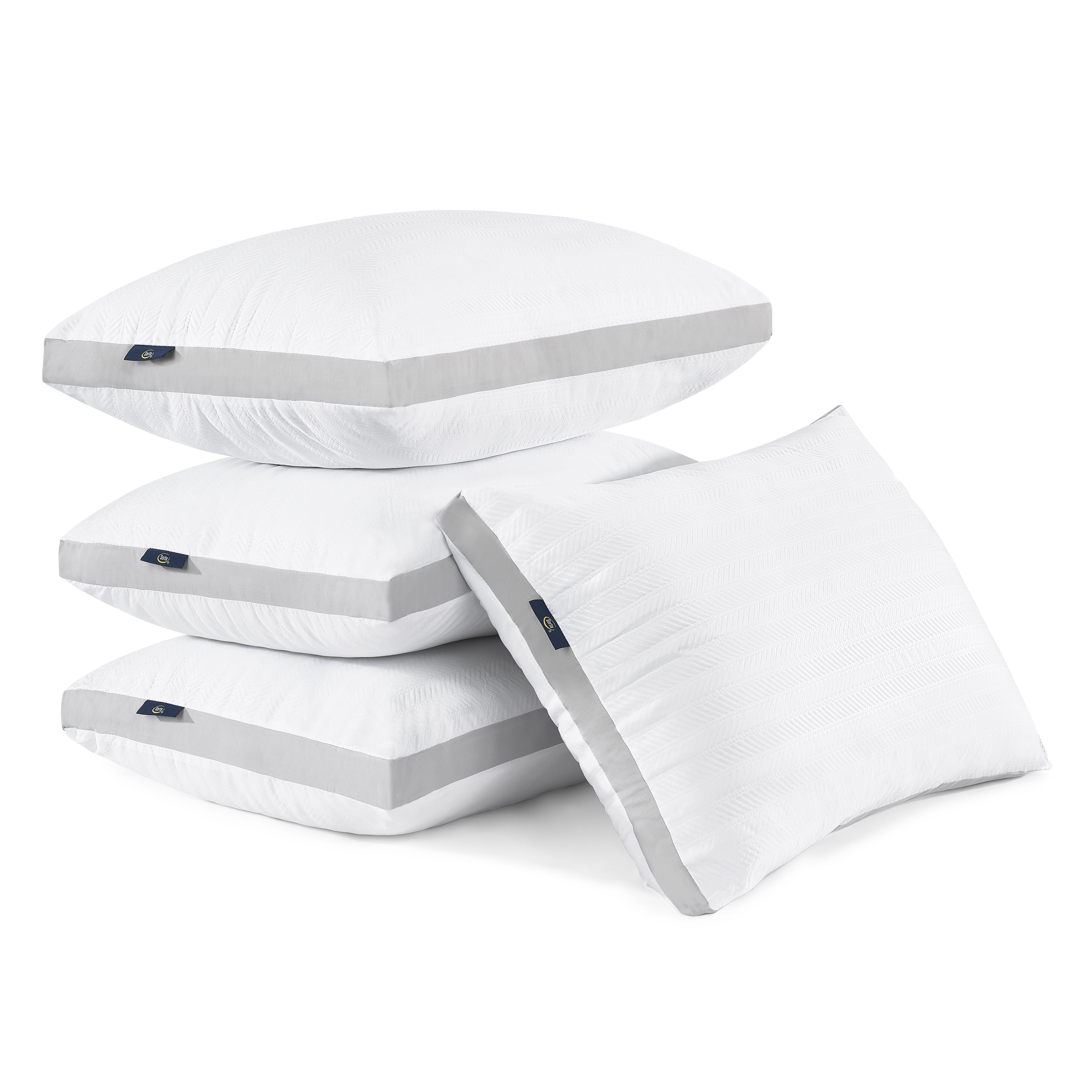Sertapedic Dreamloft Bed Pillow, Standard Size (20"x26") 4 Pack