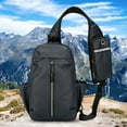 thumbnail image 2 of IFNWSV Sling Chest Backpack, Anti-theft Crossbody Messenger Pack, Multipurpose for Hiking Walking Travel, 2 of 5