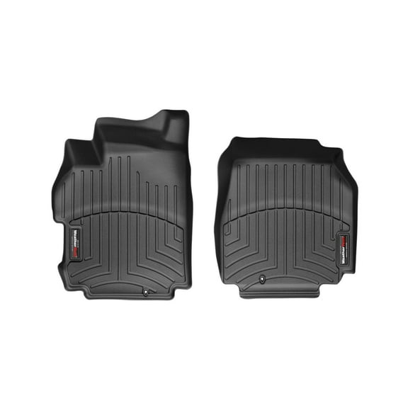 WeatherTech Custom Fit FloorLiners compatible with 2007-2012 Nissan Sentra - 1st Row (Driver & Passenger), Black